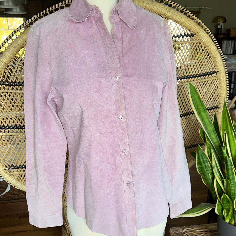 Nine West Pastel Suede Women's Top